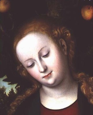 Cabeza de la Virgen de Lucas Cranach the Elder
